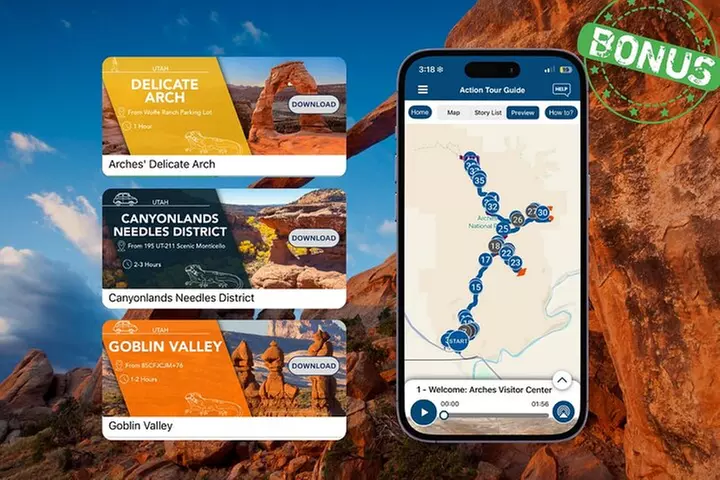 Arches and Canyonlands NP Self-Guided Driving Audio Bundle Tour