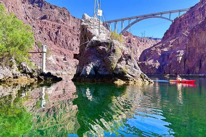 Hoover Dam Kayaking Trip, 6 Hot Springs, 6 Caves, 4 Waterfalls