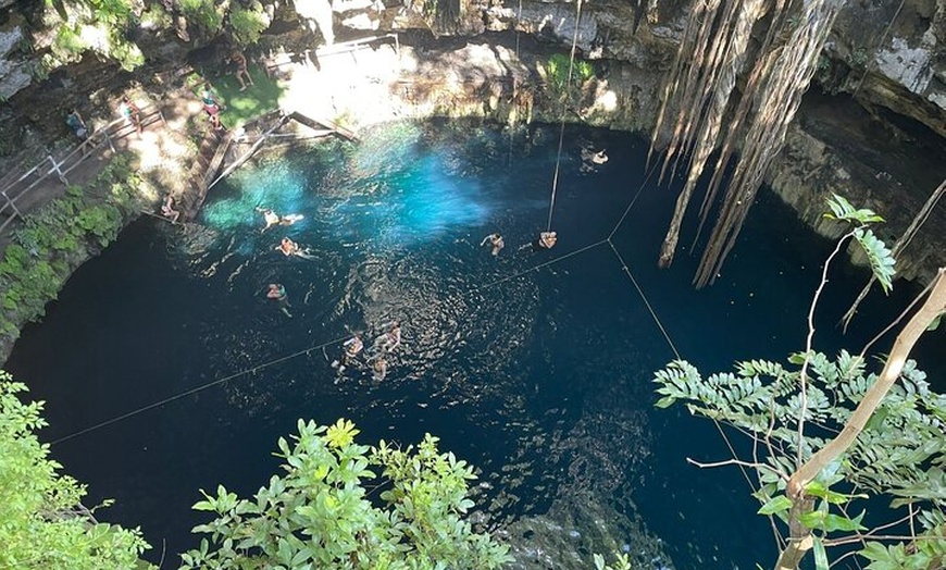 Image 5: Private Tour to Chichen Itza, Cenote Swim and Valladolid Visit