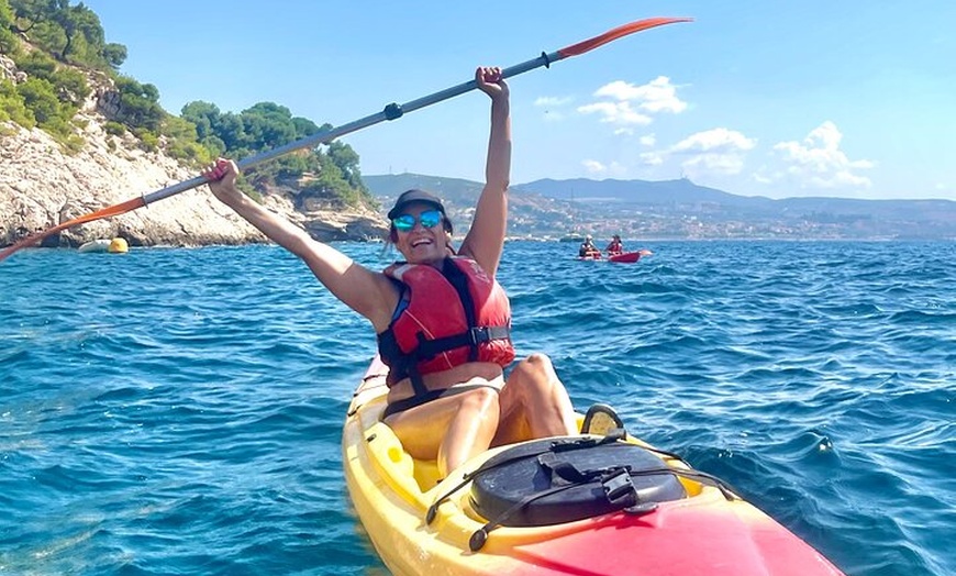 Image 16: Excursion guidée en kayak calanques