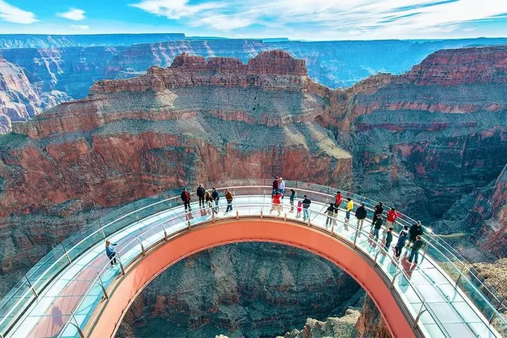 Grand Canyon West, Hoover Dam Stop and Optional Lunch and Skywalk - Second Medium