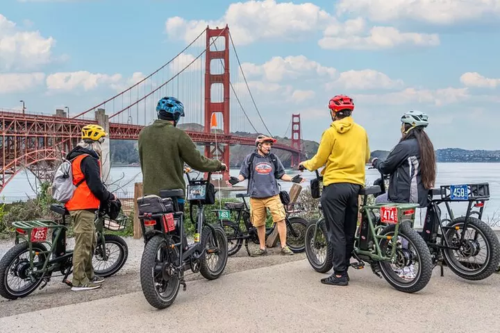 Golden Gate Bridge Guided Bicycle or E-Bike Tour from San Francisco...