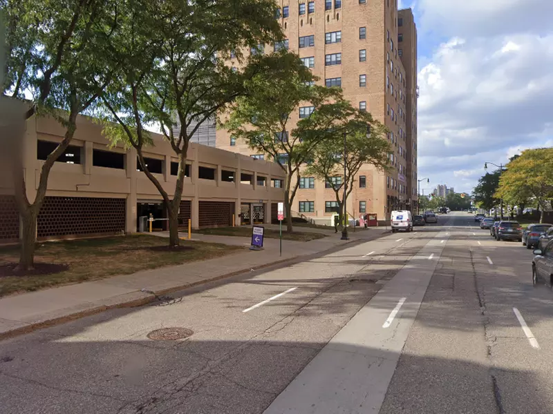 Parking at 1401 1st St. Garage
