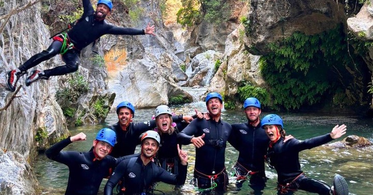 Aventura de barranquismo en el Barranco de Zarzalones desde Marbella