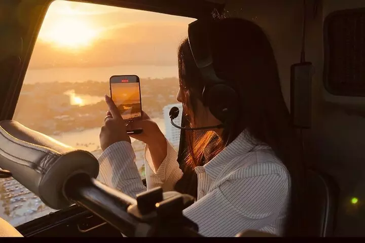 Miami Sunset Private Helicopter Flight