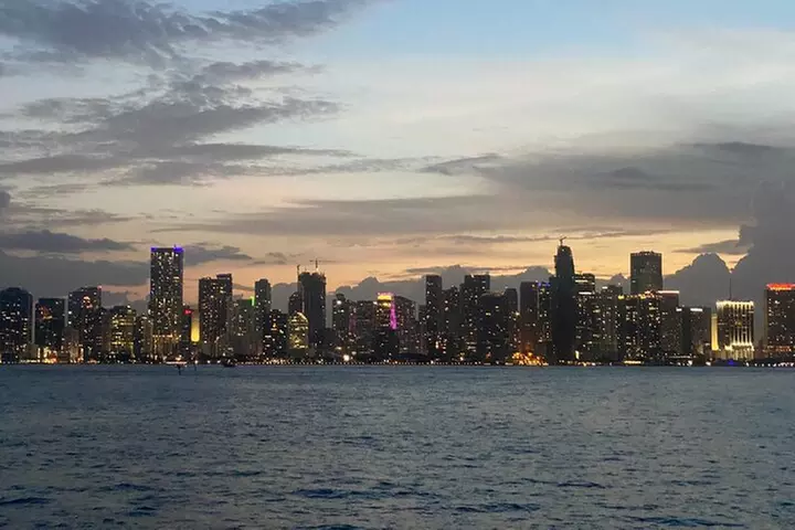 Miami: Biscayne Bay Star Island Sightseeing Cruise+Miami Skyline