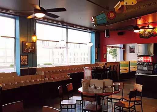 5% Cash Back at Potbelly Sandwich Shop