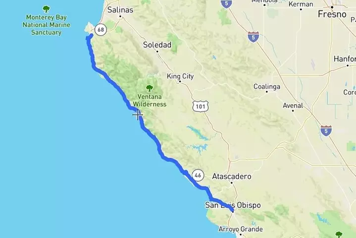Self-Guided Audio Driving Tour in Big Sur PCH Highway 1