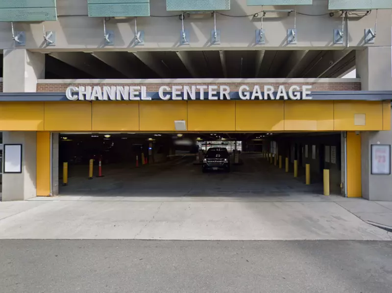 Parking at One Channel Center Garage