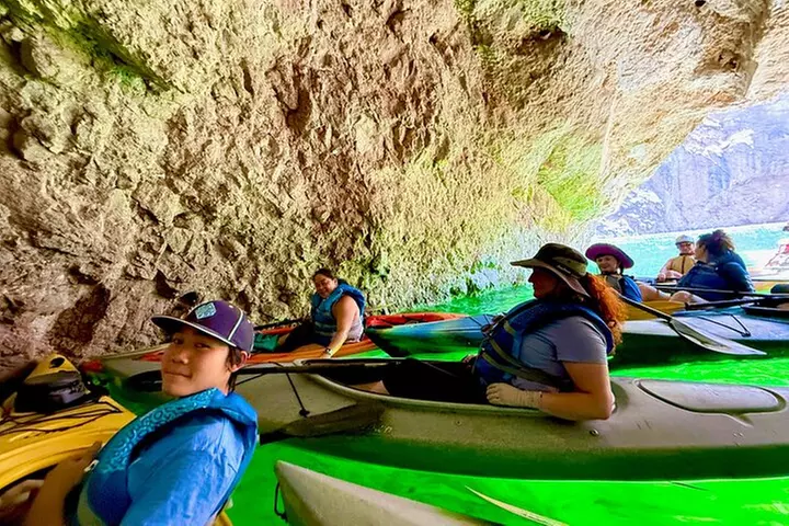 Emerald Cave Kayaking Tour from Las Vegas, Best Dam 1/2 Day Trip