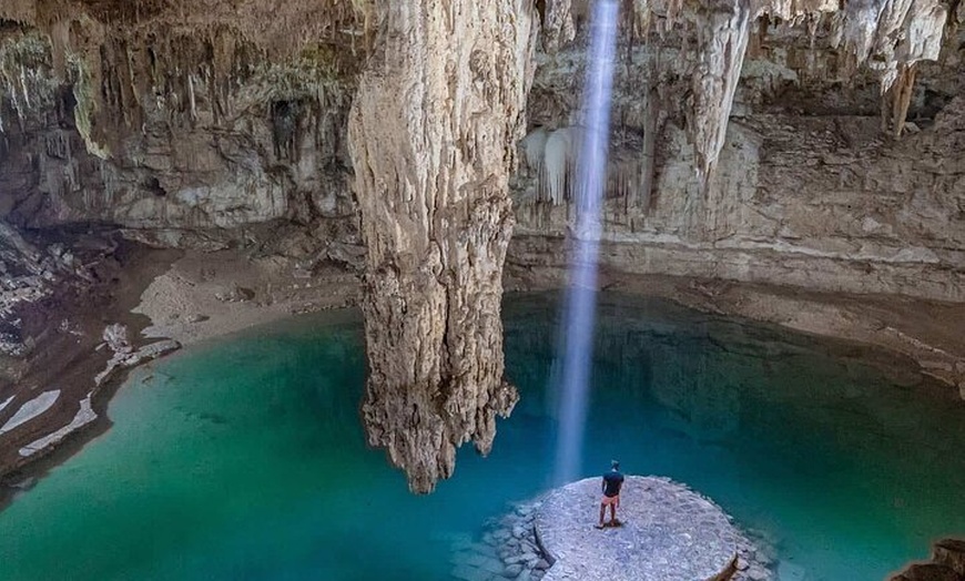 Image 18: Chichen Itza with Suytun and Ik kil cenotes, Valladolid Tour