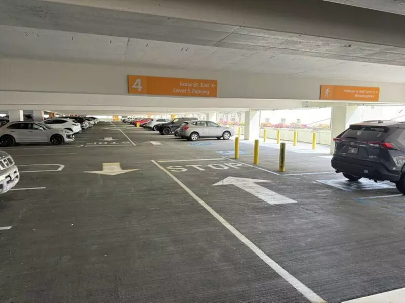 Parking at P1712 - Ala Moana Center Garage - Planet Fitness