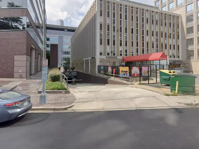 Parking at 400 Virginia Ave. SW. Garage