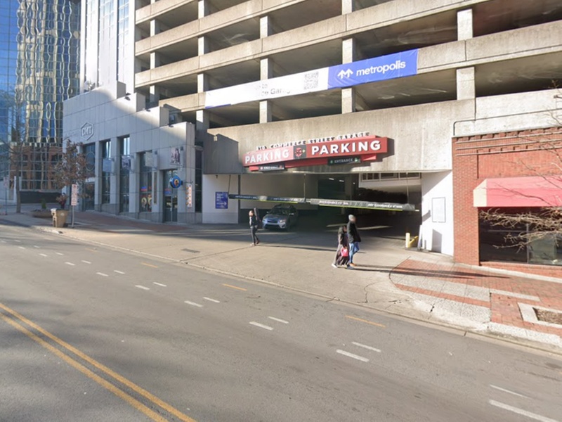 Parking at 310 Commerce St. Garage