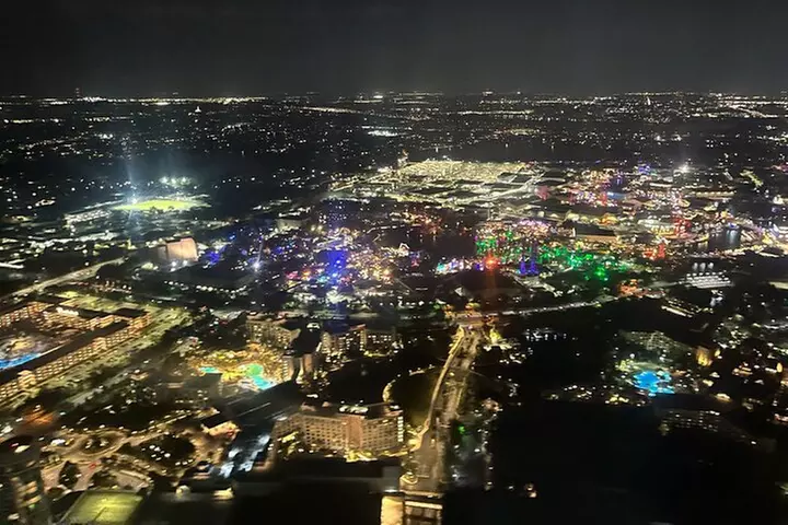Private Helicopter After-hours 48 Miles Tour Theme Parks&Downtown