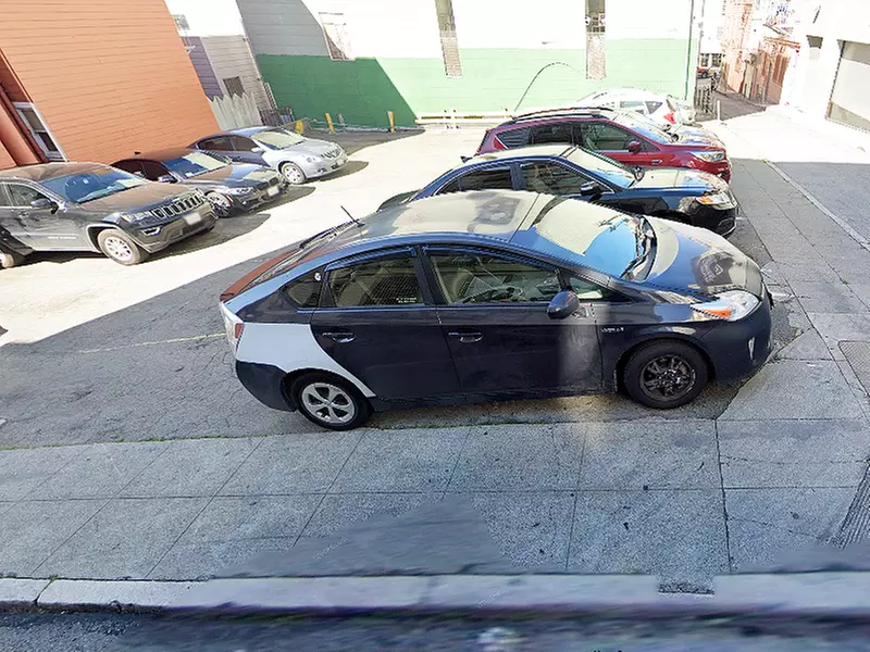 Parking at 65 Fresno St. Lot