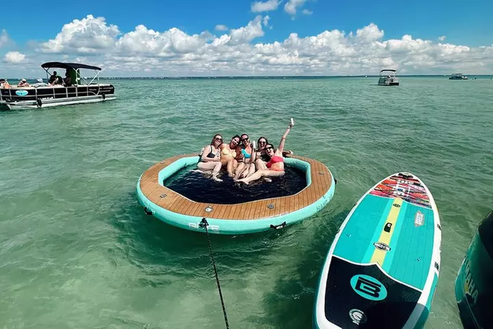 Destin Private Boat Tours Dolphin Crab Island Snorkel Sunset