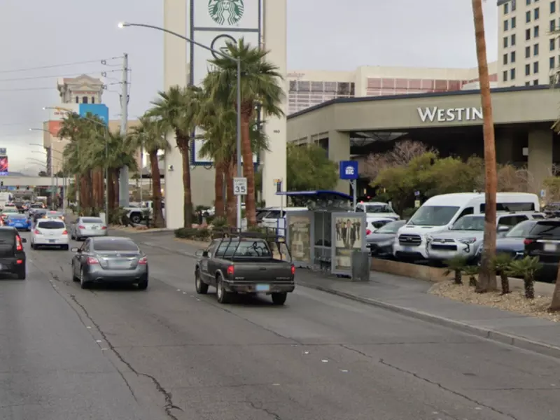 Parking at Westin Las Vegas Self Park Garage