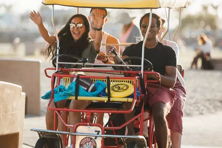 Downtown San Diego 4 Wheel Surrey Cycle Rental