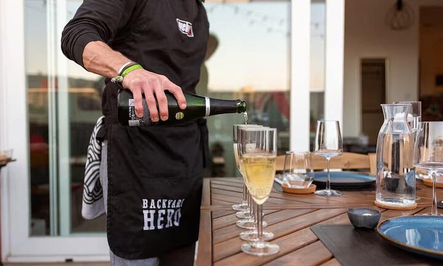 Image 20: Barbacoa Paella en una terraza en Barcelona con un chef