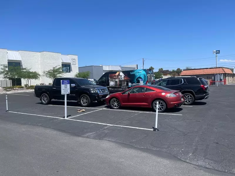 Parking at Airport Center Lot