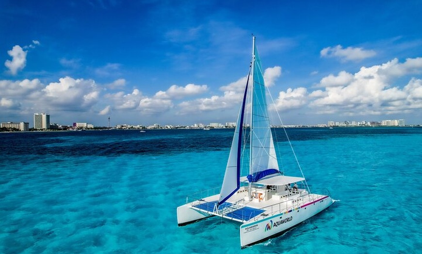 Image 6: Isla Mujeres Catamaran Cruise and Beach Club from Riviera Maya