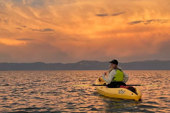 Sunset Kayak Experience in South Lake Tahoe