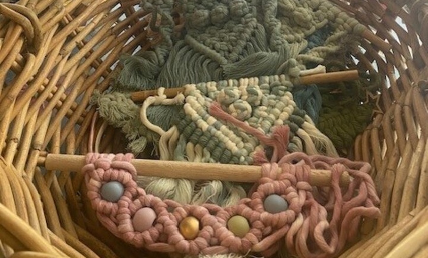 Image 6: Macrame Pot Holder Workshop Tamborine Mountain Australia