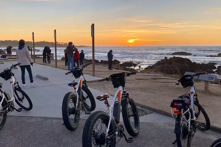 Full Day, Monterey Peninsula, 17 Mile Dr and Carmel eBike Rental