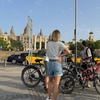 Image 10: Montjuic Barcelona: Tour panorámico en bicicleta eléctrica Vistas y...