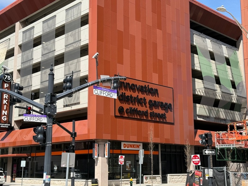 Parking at IDG - Innovation District Garage
