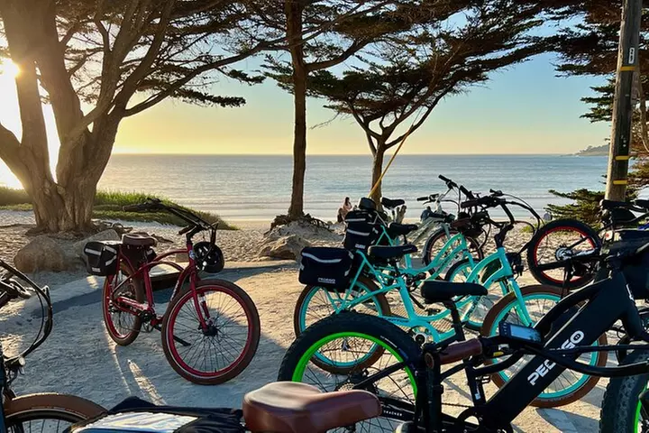 Full Day, Monterey Peninsula, 17 Mile Dr and Carmel eBike Rental
