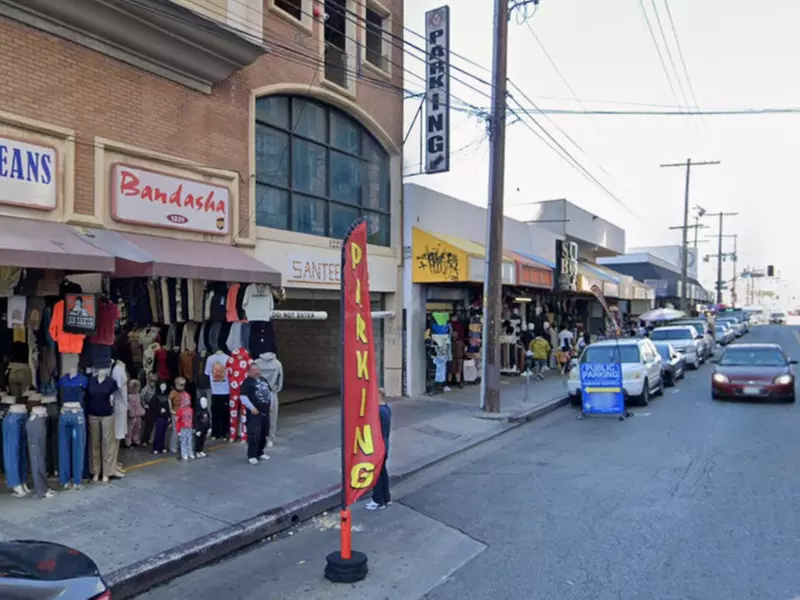 Parking at 1229 Maple Ave. Garage