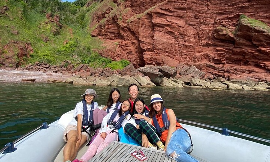Image 29: Luxury Costal Rib Tour to Babbacombe Bay from Exmouth Marina