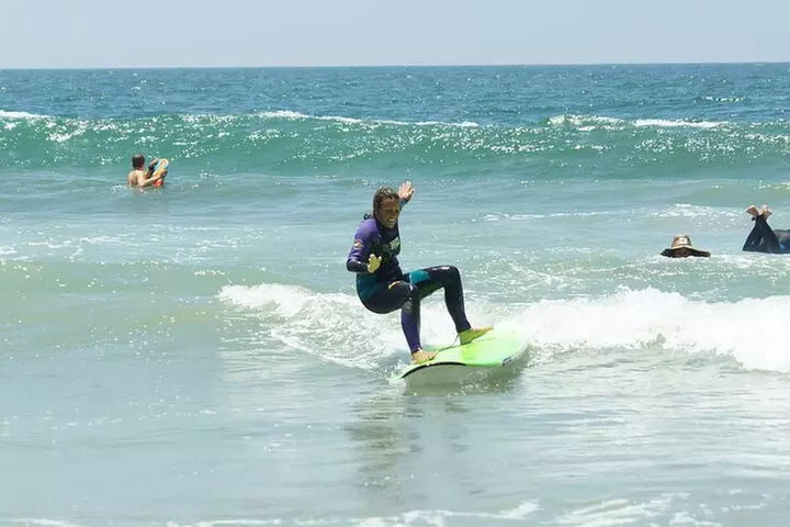2h of Private Surf Lesson for Beginners in Santa Monica