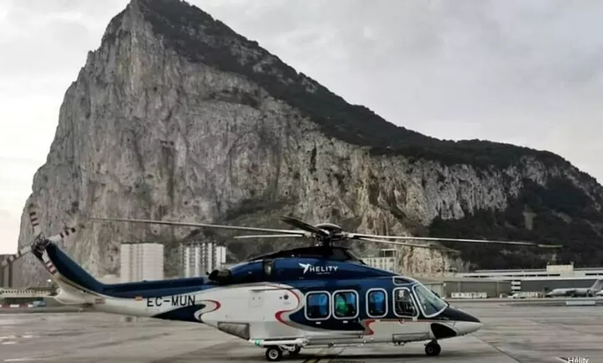Image 1: Helicóptero Algeciras a Ceuta con Traslado desde Sevilla