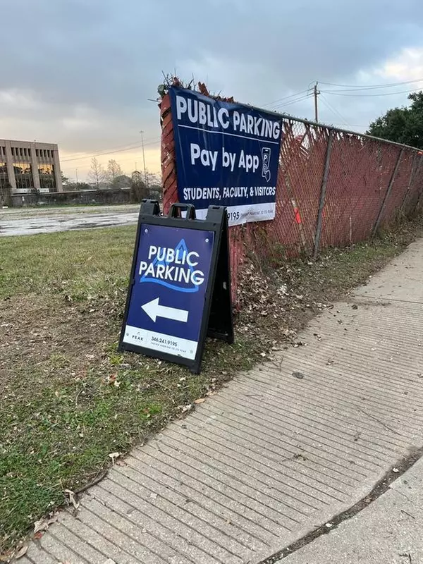 Parking at Red Mustang Lot