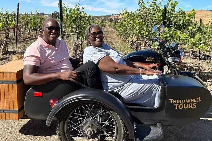 Vineyard Rides Paso Robles Sidecar Wine Adventure
