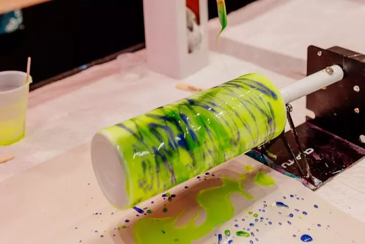 Resin Tumbler and Vase Experience - Second Medium