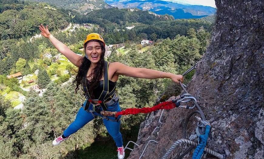 Image 11: Via Ferrata Adventure at 2 Hrs from Mexico City