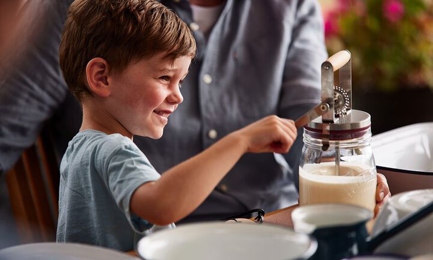 Image 2: The Old World Butter Making Experience