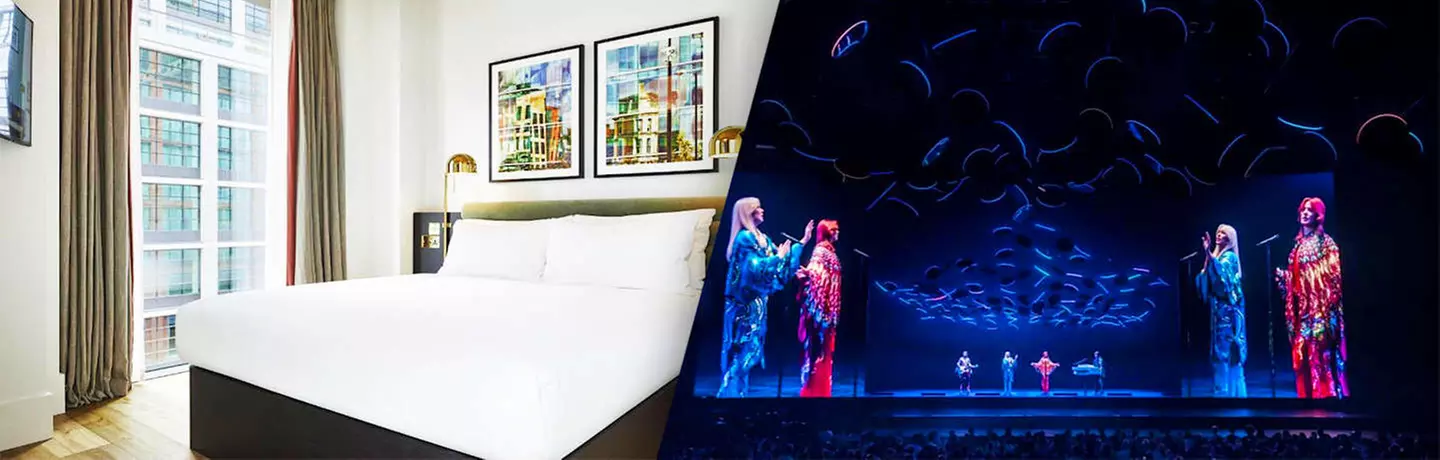 ✈ GROßBRITANNIEN | London - ABBA in London: Aufenthalt im Tribe Canary Wharf & Dance Floor-Konzert 4*, 2 Nächte - City Trip - Primary Image