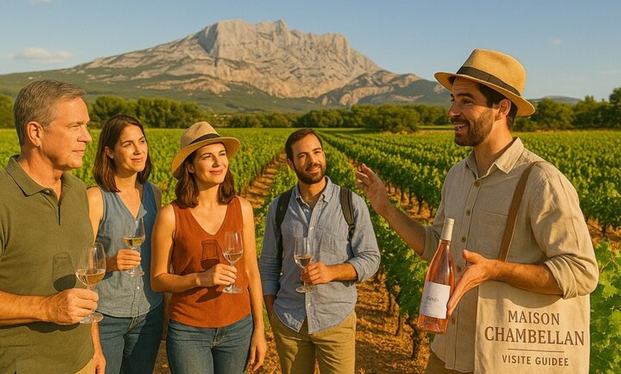Image 1: Demi-journée Vignobles & Dégustation de vin d'Aix en Provence
