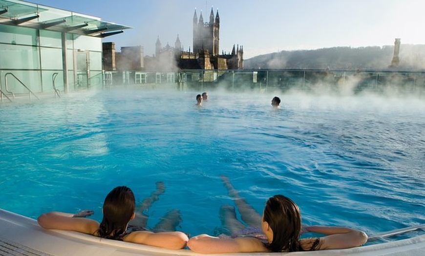 Image 1: Bath City Tour & Hot Springs Experience - Day Tour from Bath