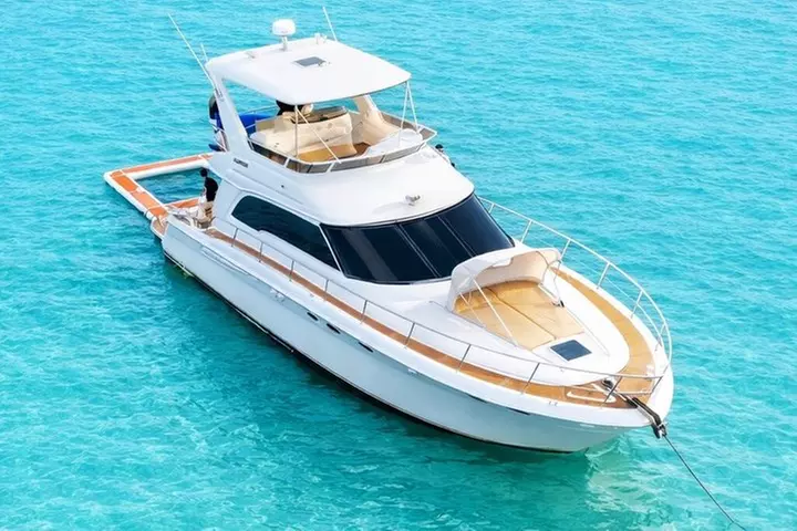 Yacht Rental 60 ft + 2 Jet Skis | Private Boat Tour