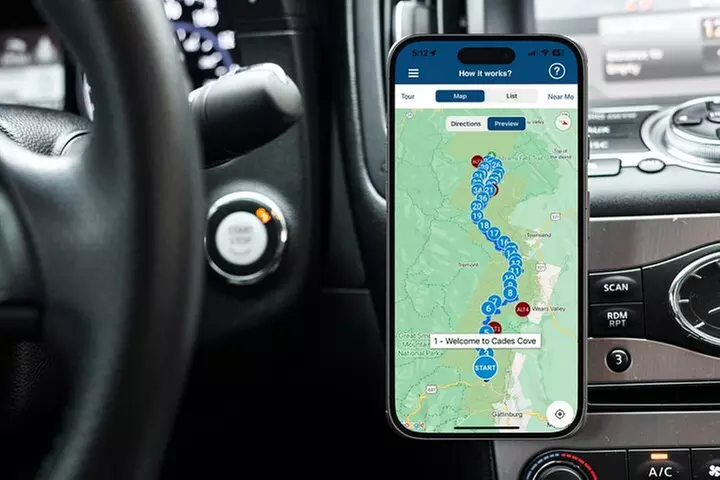 Cades Cove Sightseeing Self-Guided Driving Audio Tour