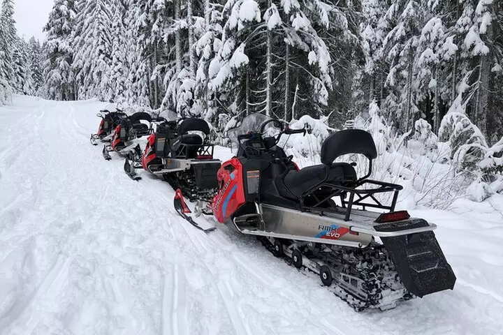 Mt Hood National Forest - 90 Minute Snowmobile Adventure - Second Medium