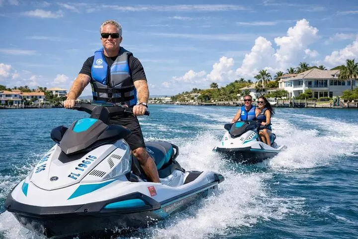 Private 4-Hour Couples Jet Ski Tour - Shell Key & John's Pass - Primary Image