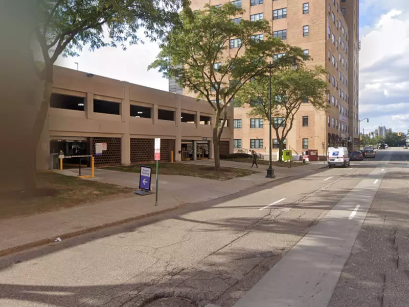 Parking at 1401 1st St. Garage