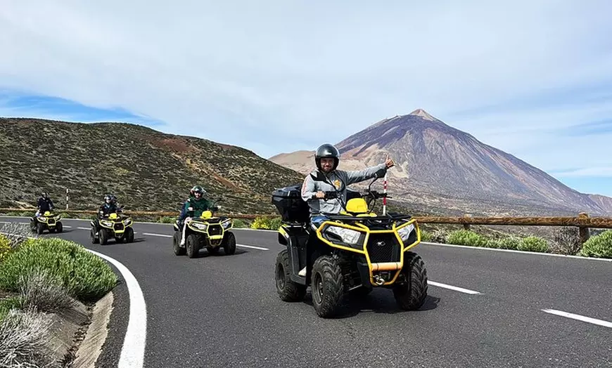 Image 1: Desde Puerto de la Cruz: Vive el Teide en Quad – Mañana o Sunset